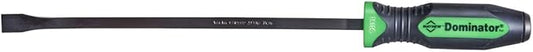 Mayhew Tools 14114GN Dominator Pro Curved Pry Bar, 17", Green