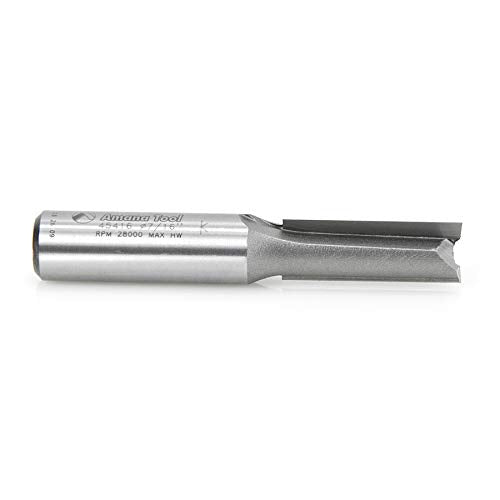 Amana Tool - 45416 Carbide Tipped Straight Plunge High Production 7/16 Dia x 1-1/4 x 1/2 I