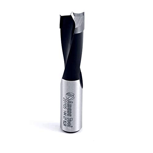 Amana Tool - 201105 Carbide Tipped Brad Pt. Boring Bit R/H 10.5mm Dia x 57mm Long x 10mm