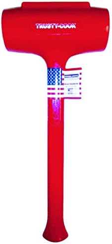 Polyurethane Dead Blow Hammer (152 oz, Red)