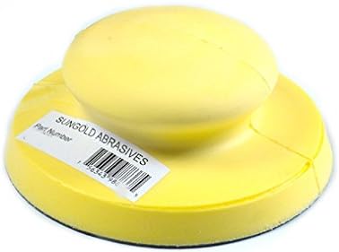 Sungold Abrasives 98861 Hand Sanding Block for PSA Stick-On Discs, 6"