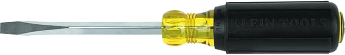 Klein Tools 80031 Screwdriver Set, Made in USA, 5-Piece Kit Includes 2 Slotted, 2 Phillips and 1 Square Tip Screwdriver, Cushion Grip Comfort