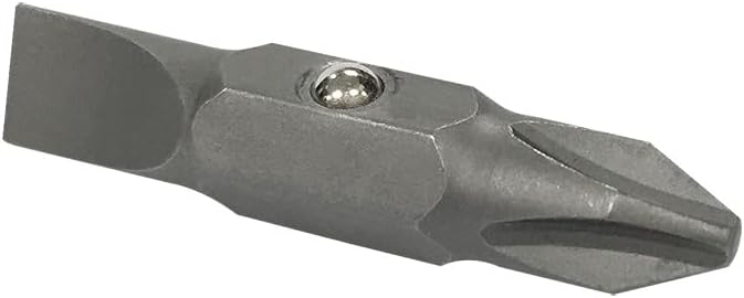 Klein Tools 32483 Bit for 11-in-1 and 10-in-1 Klein Screwdriver Nut Driver, #2 Phillips, 1/4-Inch Slotted