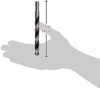 Fisch - 1200318 FSF-003991 Chrome Vanadium Brad Point Drill Bit, 7/16 in