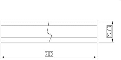 Guyker Two-Way Radius Sanding Block for Fret Leveling Fingerboard - Aluminum Sanding Beam Luthier Tool for Guitar & Bass Repair & Maintenance CNC Machined (1 Piece, Radius 12??+ 16??