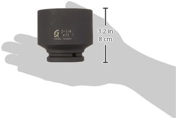 SUNEX TOOLS 472 3/4" Drive Standard 6 Point Impact Socket 2-1/4"