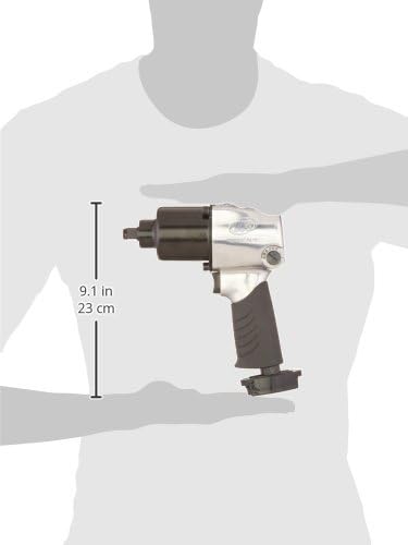 Ingersoll Rand 231G 1/2" Air Impact Wrench, 500ft-Lbs Max Torque, Pistol Grip