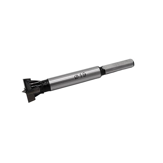 Forstner Drill Bits 19mm (3/4 inch) Tungsten Carbide Wood Hole Saw Auger Opener Woodworking Drilling Tool Wood Cutter