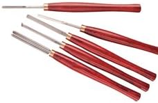 Woodriver High-Speed Steel Beginner's 5-Piece Turning Tool Set