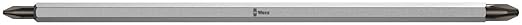 Wera 05002950001 Vario 85 Phillips Combination Blade for Vario Handle Screwdriver, PH 1/PH 2 Head, 175mm Blade Length