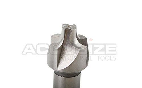 Accusize Industrial Tools Hss Corner Roudning End Mill, 5/32'' Radius, 1/2'' Shank Diameter, 3/4'' Largest Diameter, 3'' Oal, 1011-0532