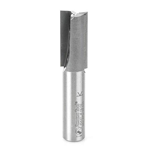 Amana Tool - 45437 Carbide Tipped Undersized Plywood Dado Plunge 19/32 Dia x 1-1/4 x 1/2SH