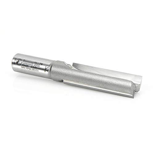 Amana Tool - 45433 Carbide Tipped Straight Plunge 5/8 Dia x 2" x 1/2 Shank