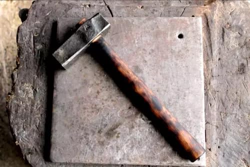 3lbs dog head iron Hammer, Forging, dog head Tools Best Item, Blacksmith Mallet Claw Hammer, Gift For Dad, Forged Old Hammer Christmas Gift, Working item,