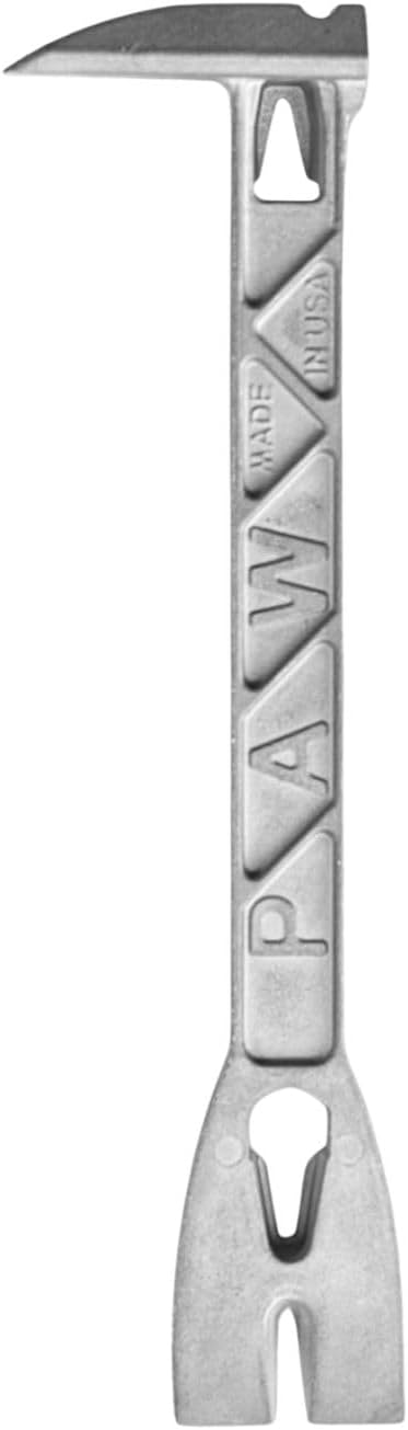 Boss Hammer 9??Boss Trim Paw - Titanium Cats Paw Nail Puller with Wide Whale Tail, 4 Points of Pull, 13mm Hex Wrench & Magnetic Striking Face - Ideal for Trim & Finish Work - Made in USA - BTPTI