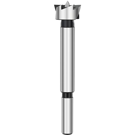 11/16 Inch Forstner Drill Bit for Woodworking, 11/16" Forstner Bit Wood Drill Bits for Holes, Hinge Cutter for Hard Wood, Plastic, Plywood Round Shank