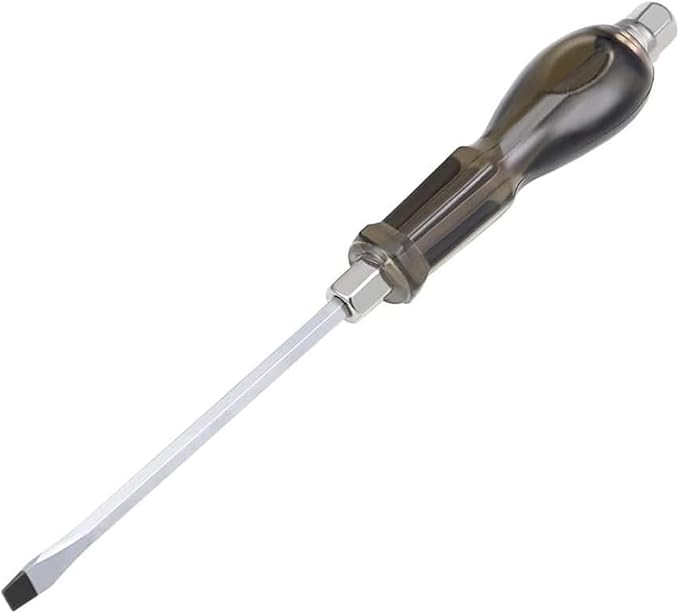 Utoolmart Slotted Impact Screwdriver 12 Inch Keystone Demolition Driver Magnetic 1Pcs