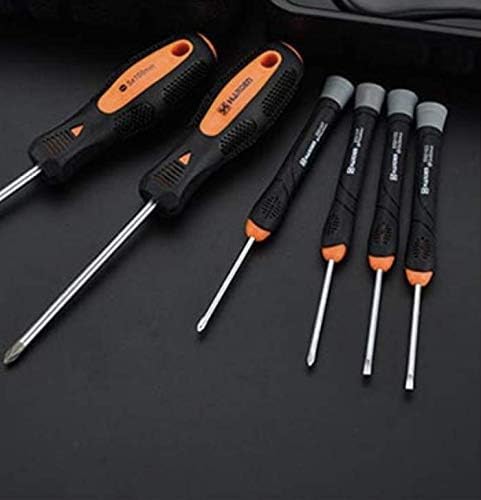 Edward Tools Harden 63 Piece Tool Set with Tool Box - Portably Handyman Tool Kit for Home, Dorm - Includes Essentials: Hammer, Screwdrivers, Wrenches, Pliers, Saw, Knife, Nails, Etc