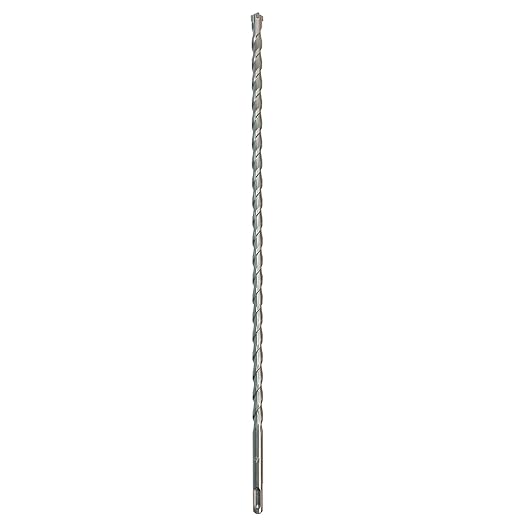 1/2 Inch x 18 Inch SDS Plus Rotary Hammer Drill Bit, Carbide Tipped for Brick, Stone, and Concrete (1/2" x 18")