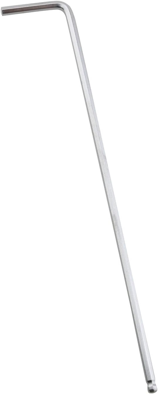 2PCS 1/16'' Internal Hexagonal Ball End Hex Key Allen Wrench L Shaped Long Arm Repairing Tool