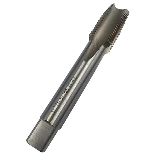 3/4"-10, 3/4"-14, 3/4"-18, HSS Tap and Die Set竊똗NF Machine Thread Tap and UNF Round Thread Die Right Hand (3/4-18UNS)