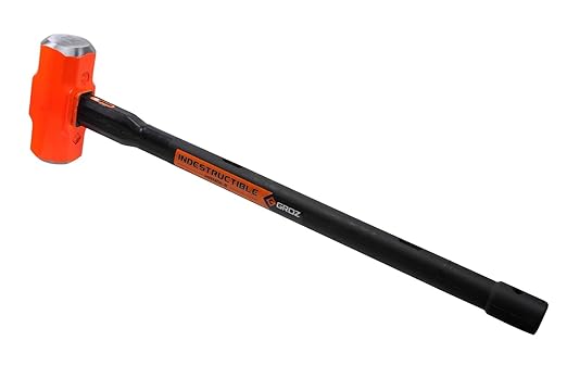 Groz 34517 36" Indestructible Sledge Hammer, 8 lb