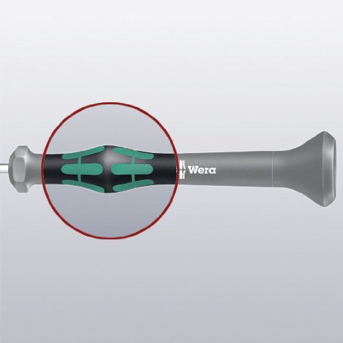 Wera 05118019002 Kraftform Micro 2050 PH Phillips Electronics Precision Screwdriver, PH 00 Head, 40mm Blade Length