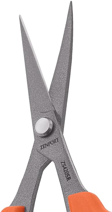 Flourine Coated Curved Zen Masa Scissor, Package of 3