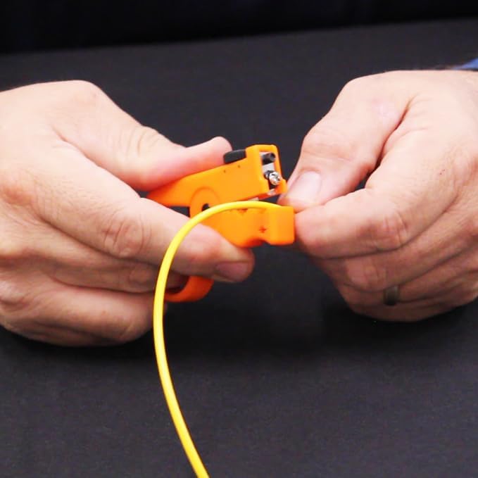 Paladin Tools Fiber Optic Stripper, Fiber Ring and Slit Clothespin Stripper (Pro Grade)