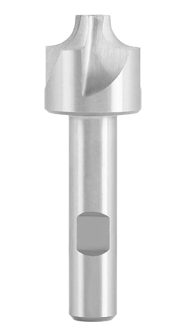 Accusize Industrial Tools Hss Corner Roudning End Mill, 1/4'' Radius, 1/2'' Shank Diameter, 1'' Largest Dianmeter, 3-1/8'' Oal, 1011-1412