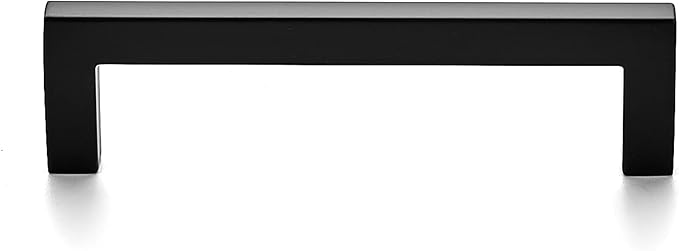 Ravinte Square Bar Black Matte Drawer Handles - Kitchen Cabinet Pulls in 20 Pack (3-3/4 Inch)