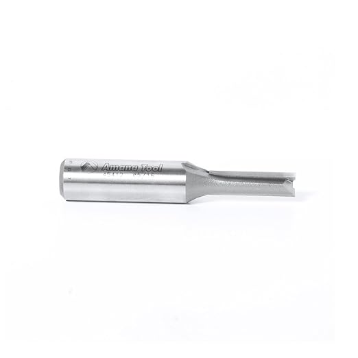 Amana Tool - 45412 Carbide Tipped Straight Plunge High Production 5/16 Dia x 1" 2