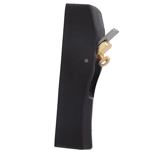 Woodworking Hand Plane with Ebony Wood Body for Smoothing and Trimming(120mm)