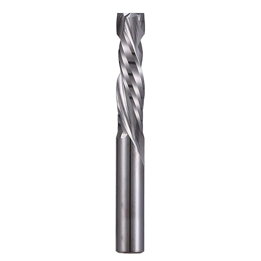 HOZLY 6X25mm UP &Down Cut Two Flutes Spiral Carbide Tool Cutters for CNC Router Compression Wood End Mill Bits