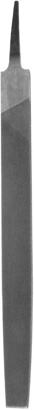 HARFINGTON Tip Thin Cut File 12" Double Cut Teeth High Carbon Steel Hand Rasp File without Handle for Metal Wood Deburring Removing