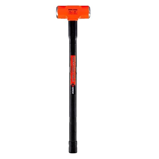 Groz 34514 30" Indestructible Sledge Hammer, 10 lb