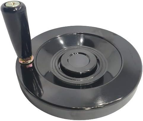 OD 6" Ultimate Handwheel for Any Machine, Fits 3/4" (19.10mm) Shaft or Smaller, Ideal for Table Saw, Milling Machine, Lathe, Drill Press, Tailstock, Liquid Filling Equipment ??Made in Korea