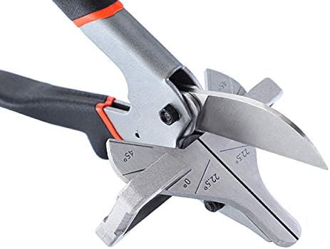 Multi Angle Miter Shear Cutter Hand Tools, 0-135 Degree Adjustable Angle Scissors Trim Shears Multipurpose Cutting Tool
