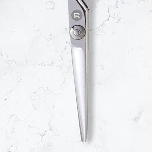 Saki Shears Odachi 5.5" Hair Cutting Scissors/Shears - Straight Handles - Dual Tangs - Zero Offset - Lightweight Hair Scissors for Professionals - Japanese 440C Steel - For Barbers and Hairdressers