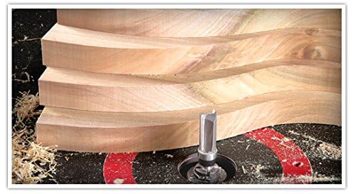 Amana Tool 45463-3DS Carbide Tipped Down Shear Face Plunge Template Router Bit 3/4 Dia x 1 x 1/2 Inch Shank with Upper Ball Bearing
