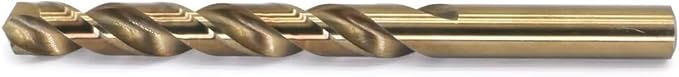 Metric Cobalt Drill Bits 11.5mm 5PCS, M35 high Speed Steel, high Hardness Straight Shank Drill, Mechanical or Hand Drill for Drilling, Suitable for Stainless Steel, Iron, Copper and Aluminum.