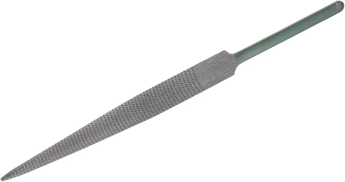 HARFINGTON Hardwood File 6" High Carbon Hardened Steel Fine Teeth Woodworking Hand Rasp for Carving