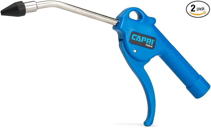 Capri Tools 5 in. Air Blow Gun with Rubber Tip, 2-Pack