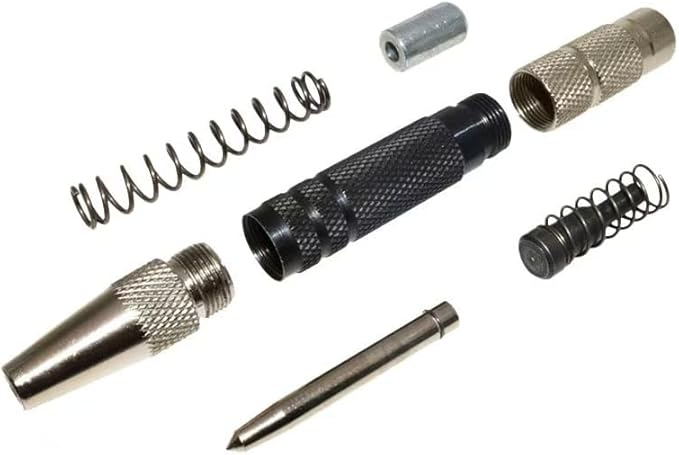 Super Strong 6 Inch and 5 Inch Heavy Duty Automatic Center Punch竊똇and Tool for Metal or Wood