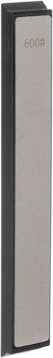 uxcell Diamond Sharpening Stones 600 Grit Whetstone Knife Sharpener Stone with Non-Slip Base