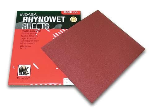 Buy Indasa Redline Rhynowet Wet & Dry Sanding Sheets, 6 & 7 Series (6-800)