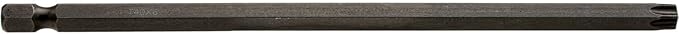 T40 Torx/Star Driver Bit - 6" Torx/Star Drive Quick Change Shank Bit for T40 Screws and Fasteners (EACH)