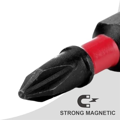 Impact Screwdriver Bits Set, 66 Pieces 1?? 2?쒶agnetic (PH/TORX/HEX/PZ/SQ) S2 Steel Multi Power Insert Driver Bits and 3Pc Bit Holder with Organizer Sleeve
