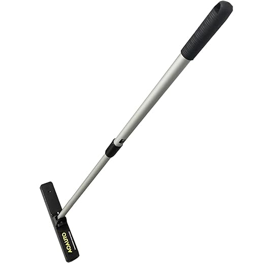 Magnet Sweeper Heavy Duty Telescoping Magnet Pickup Tool,16LB Pull Strong Magnetic Nail Sweeper with 28" to 45" Retractable Bar,Pickup Nails,Screws,Yard Magnets,Metal Parts
