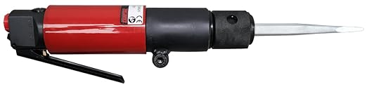 CS Unitec | 121.2099 CHISEL BASIC KIT | Pneumatic 19-Needle Scaler & Chisel for Cleaning, Stress-Relieving Weld Seams, Texturing Concrete, Removing Coatings, 3000 Blows per Minute ??Made in England